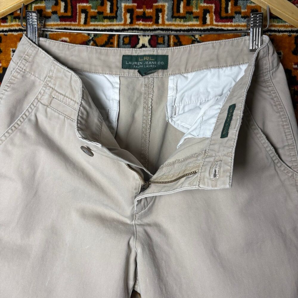 Bundle: 2 Lauren Ralph Lauren Newbury Chinos 100% Cotton Khaki sz 6 Uniform - Picture 6 of 13